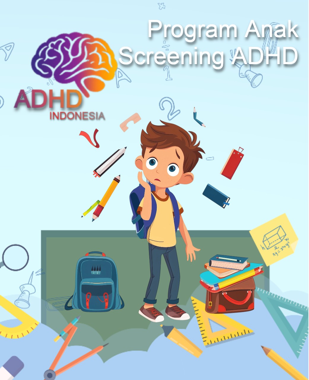 Program ADHD Indonesia Kabupaten Bogor Screening ADHD Non-Diagnostik